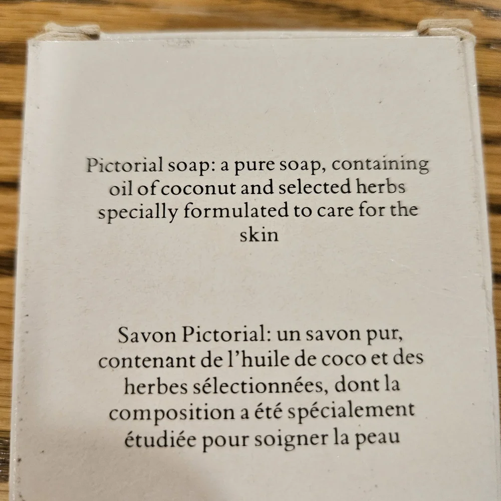 Beatrix Potter Illustrated Soap Set Collector 2 Bars Cream White